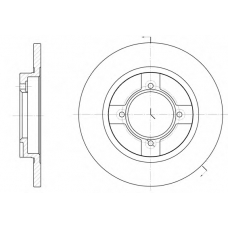 D6396.00 WOKING Тормозной диск