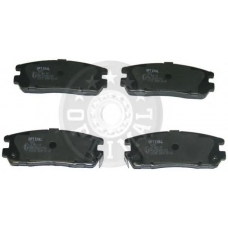 9828 OPTIMAL Комплект тормозных колодок, дисковый тормоз