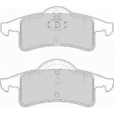 FD6954A NECTO Комплект тормозных колодок, дисковый тормоз
