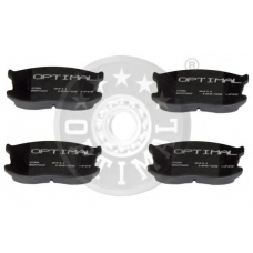 9411 OPTIMAL Комплект тормозных колодок, дисковый тормоз