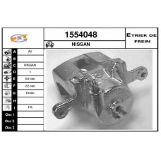 1554048 SNRA Тормозной суппорт