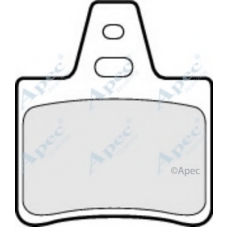 PAD650 APEC Комплект тормозных колодок, дисковый тормоз