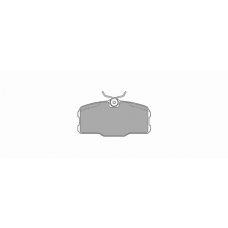 420 SIMER Комплект тормозных колодок, дисковый тормоз