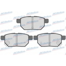 AC0581530D AC Delco Комплект тормозных колодок, дисковый тормоз