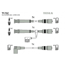 T175C TESLA Комплект проводов зажигания