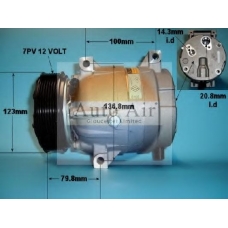 14-1114 AUTO AIR GLOUCESTER Компрессор, кондиционер