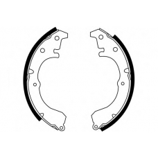 S412 SIMER Комплект тормозных колодок