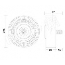 ITB-6K19 IPS Parts Устройство для натяжения ремня, ремень грм