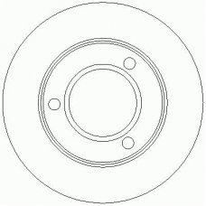 D2020 ROULUNDS Тормозной диск