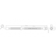 4756 REMKAFLEX Тормозной шланг