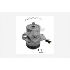 WP0067V HUTCHINSON Водяной насос