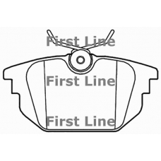 FBP3499 FIRST LINE Комплект тормозных колодок, дисковый тормоз