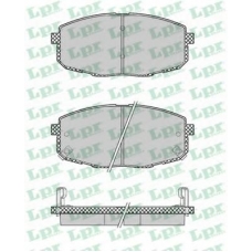 05P1375 LPR Комплект тормозных колодок, дисковый тормоз