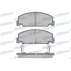 AC058083D AC Delco Комплект тормозных колодок, дисковый тормоз