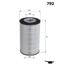 ELH4216 MECAFILTER Масляный фильтр