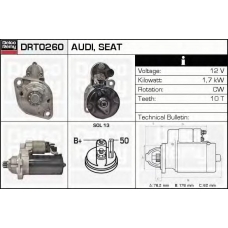 DRT0260 DELCO REMY Стартер