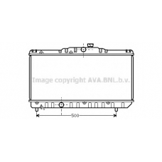 TOA2117 AVA Радиатор, охлаждение двигателя