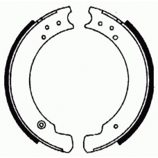 06080 KAWE Комплект тормозных колодок