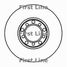 FBD203 FIRST LINE Тормозной диск
