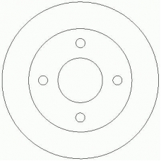 D2448 ROULUNDS Тормозной диск