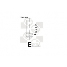 V801003 BGA Впускной клапан