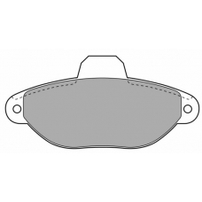 FBP-1514 FREMAX Комплект тормозных колодок, дисковый тормоз