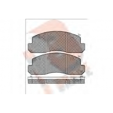 RB1044 R BRAKE Комплект тормозных колодок, дисковый тормоз