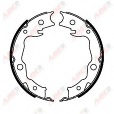 C01063ABE ABE Комплект тормозных колодок, стояночная тормозная с