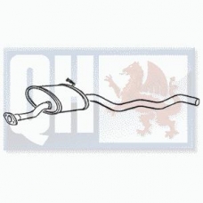 240109 KLARIUS Средний глушитель выхлопных газов