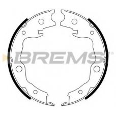GF0876 BREMSI Комплект тормозных колодок