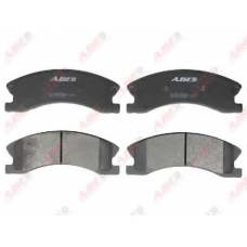 C1Y036ABE ABE Комплект тормозных колодок, дисковый тормоз