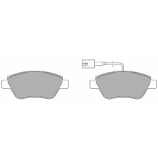 FBP-1218 FREMAX Комплект тормозных колодок, дисковый тормоз