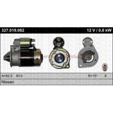 22-327-019-082 TRISCAN Стартер