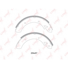 BS7000 LYNX Колодки тормозные задние