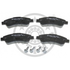 12428 OPTIMAL Комплект тормозных колодок, дисковый тормоз