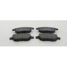 8110 15036 TRISCAN Комплект тормозных колодок, дисковый тормоз