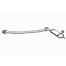 611156 FONOS Средний глушитель выхлопных газов