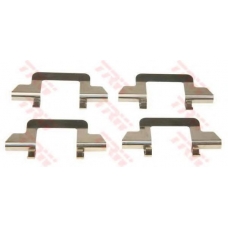 PFK438 TRW Комплектующие, колодки дискового тормоза