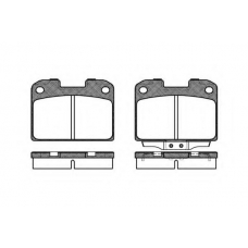 P5763.00 WOKING Комплект тормозных колодок, дисковый тормоз
