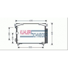 3229201 KUHLER SCHNEIDER Конденсатор, кондиционер
