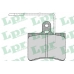 05P009 LPR Комплект тормозных колодок, дисковый тормоз