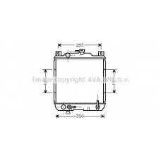 SZ2014 Prasco Радиатор, охлаждение двигателя