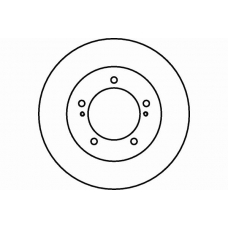 MDC1301 MINTEX Тормозной диск