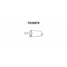 FD30578 VENEPORTE Глушитель выхлопных газов конечный
