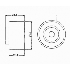 ITB-6312 IPS Parts Устройство для натяжения ремня, ремень грм