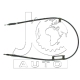 C70302<br />Japan Cars<br />Трос ручного тормоза