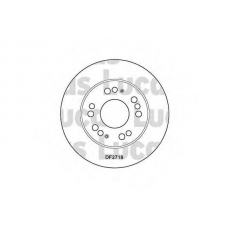 DF2718 TRW Тормозной диск