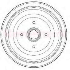 329133B BENDIX Тормозной барабан