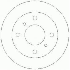 D2078 ROULUNDS Тормозной диск