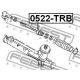 0522-TRB<br />FEBEST<br />Осевой шарнир, рулевая тяга